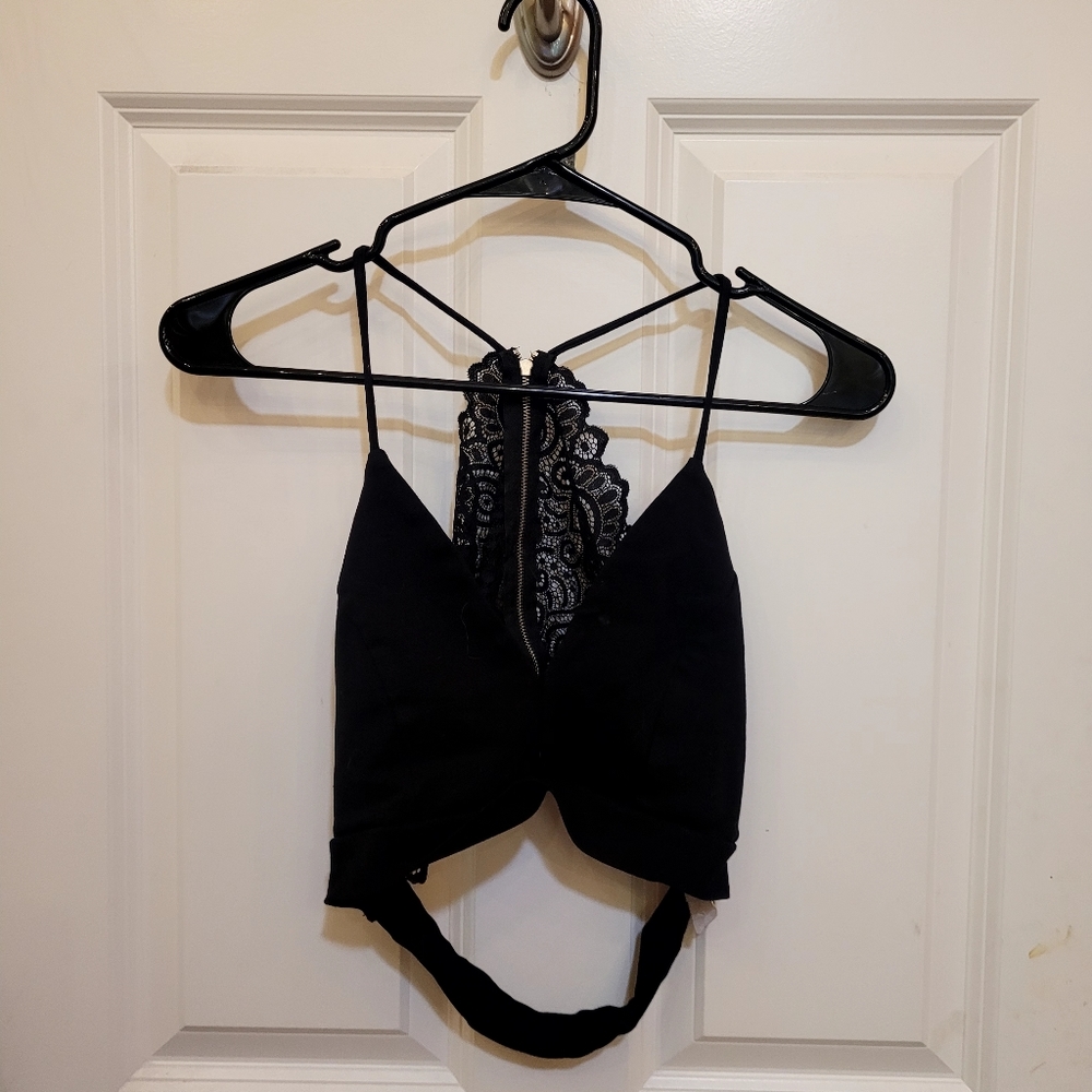 Black Lace tank top